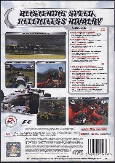 F1 2001 - PS2 (B Grade) (Genbrug)